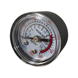 1114029 - replacement Line Pressure Gauge for the Hyundai HY7524 Air Compressor OEM spare part PSI / bar