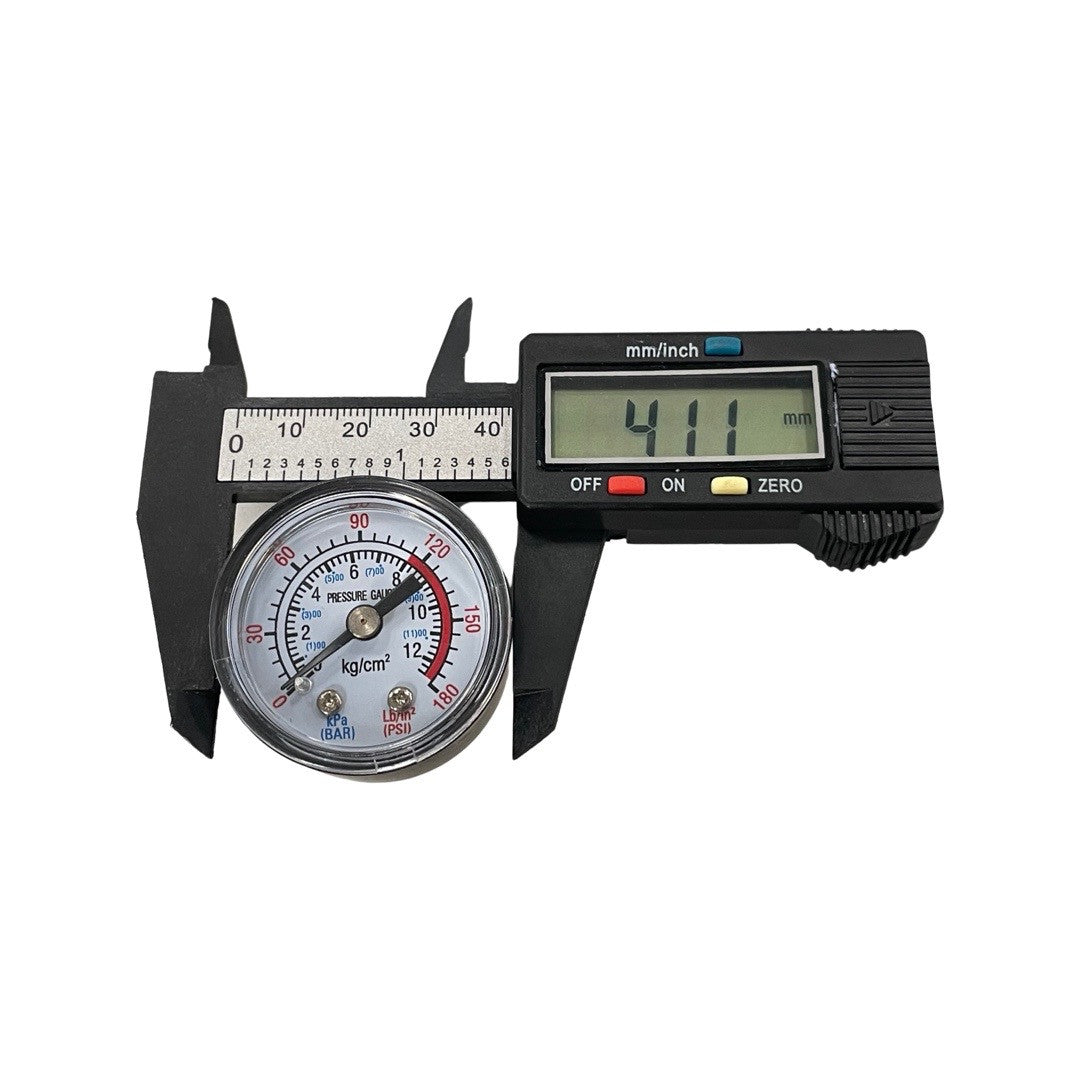 1114029 - replacement Line Pressure Gauge for the Hyundai HY7524 Air Compressor OEM spare part width measured