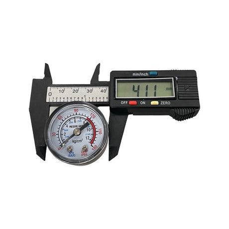 1114029 - replacement Line Pressure Gauge for the Hyundai HY7524 Air Compressor OEM spare part width measured