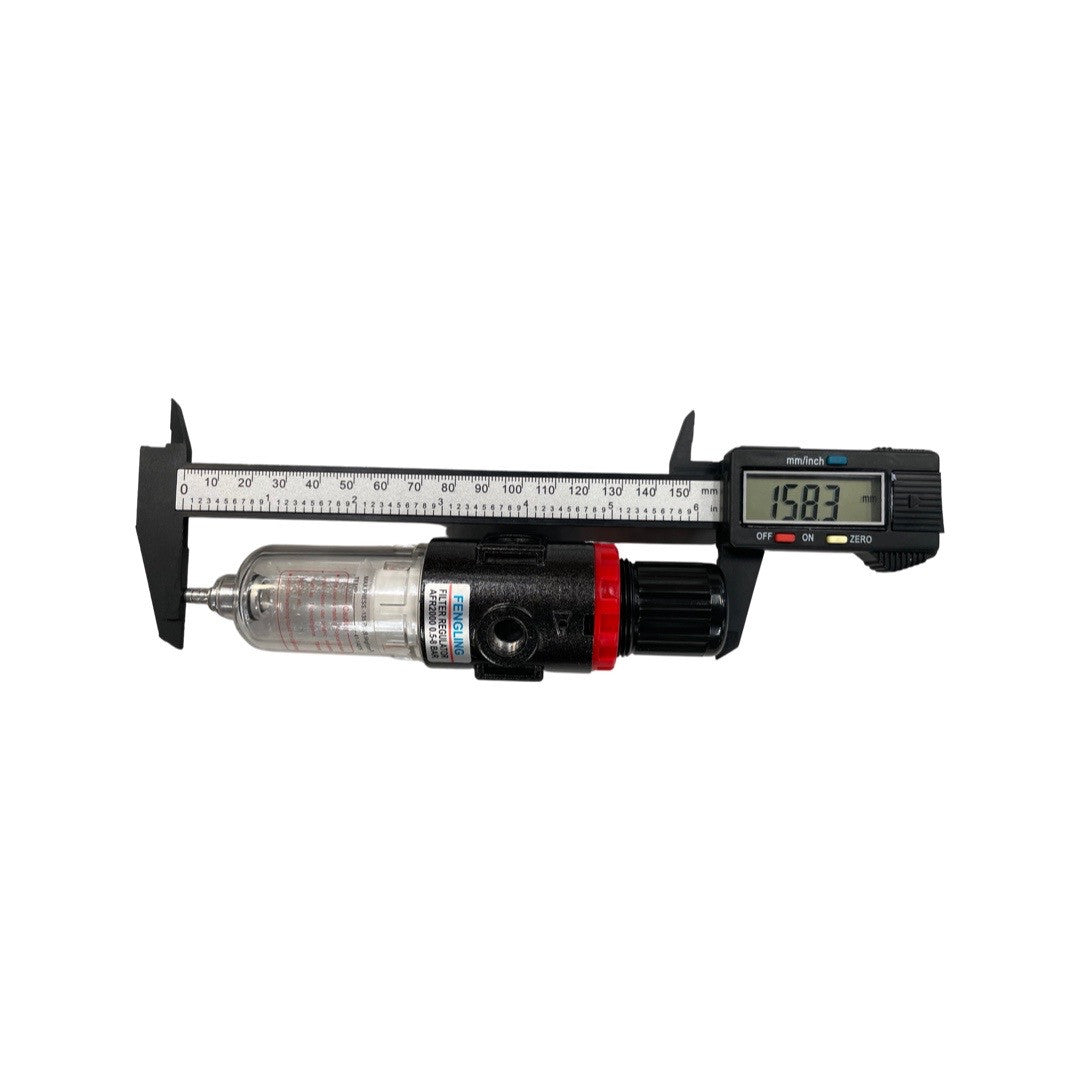 1114030 - replacement Regulator and Seperator for the Hyundai HY7524 Air Compressor OEM spare part measurement