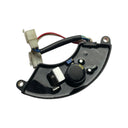 1023251- Automatic Voltage Regulator (AVR) electrical connections black plastic