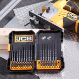 JCB 18 Piece Jigsaw Blade Kit, Universal T-Shank Fit