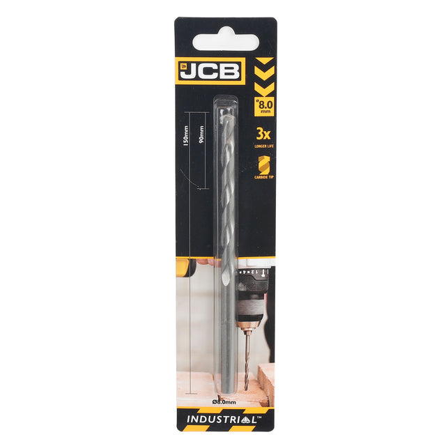 JCB Masonry Drill Bit 8 x 150 mm | 5055803301071