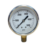 PAB005728 - 5000PSi Pressure Gauge