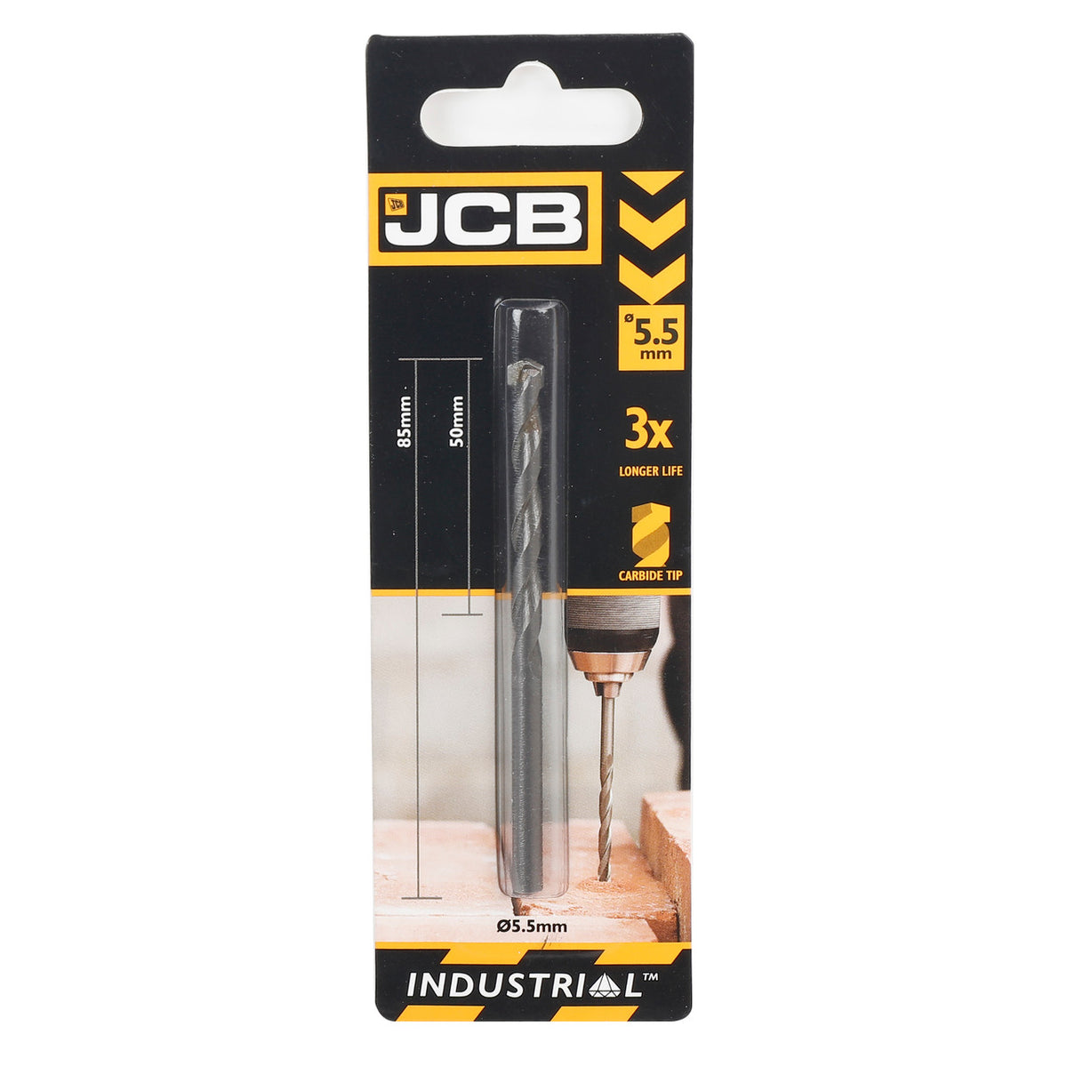JCB Masonry Drill Bit 5.5 x 85 mm | 5055803301705