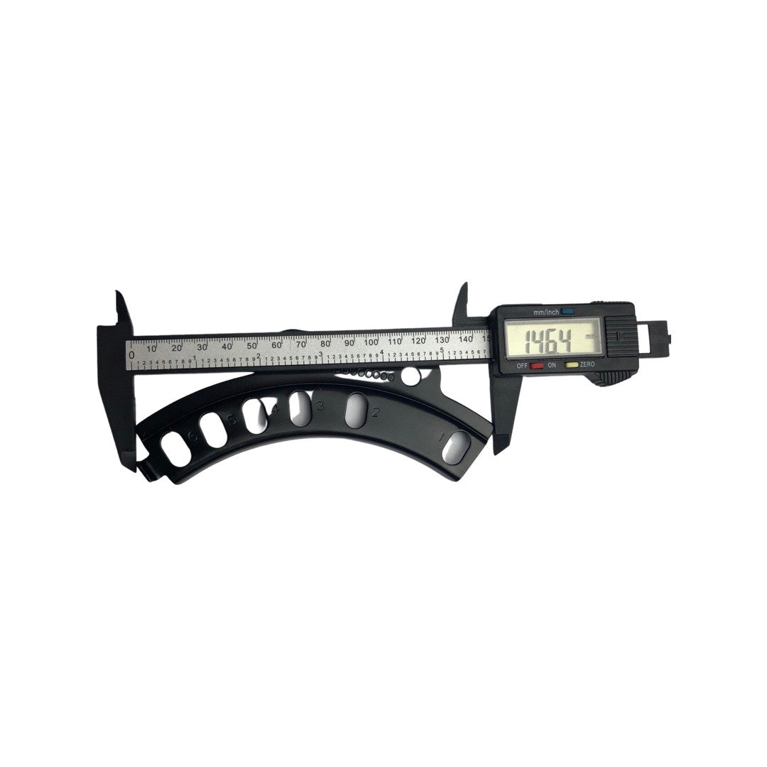 1290053 - Genuine Replacement Height Adjustment Plate for Selected Hyundai Machines Length