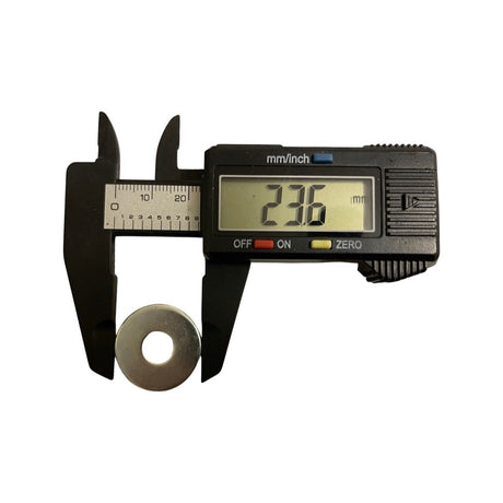 1102101 - Genuine Replacement Flat Washer for Selected Hyundai Machines Measured