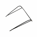 1148131 - Genuine Replacement Metal Bracket for Selected Hyundai Machines Complete Bottom