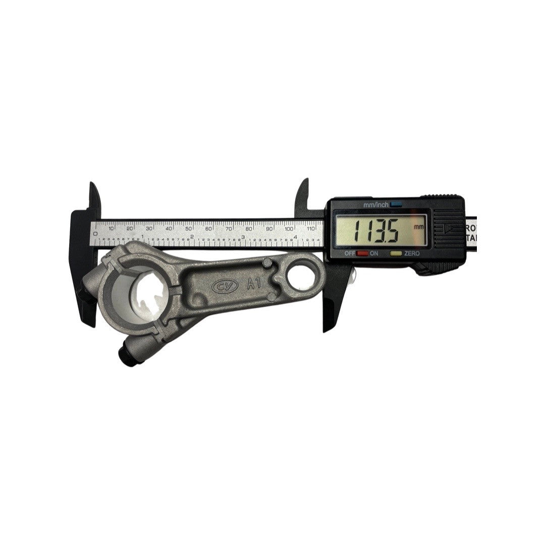 1145238 - Genuine Replacement Piston Assembly for Selected Hyundai Machines Measured Length 113.5mm
