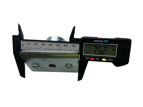 steel Blade Boss replacement for the hyundai HYM530SPE petrol lawnmower measurement