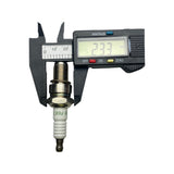 1339201 - Genuine Replacement Spark Plug - F6RTC for Hyundai and P1 petrol inverter generators measured horizontally