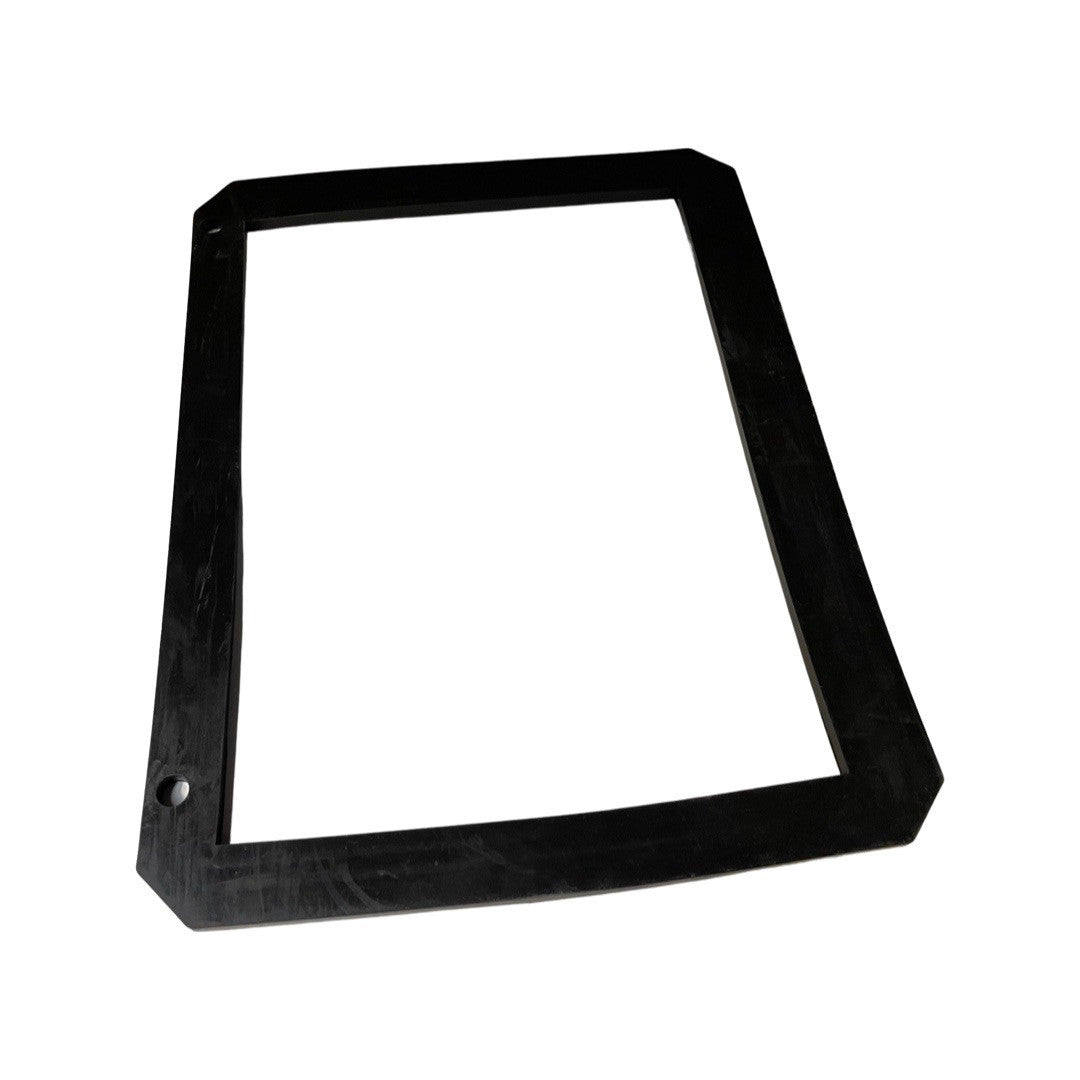 In-feed to frame rubber