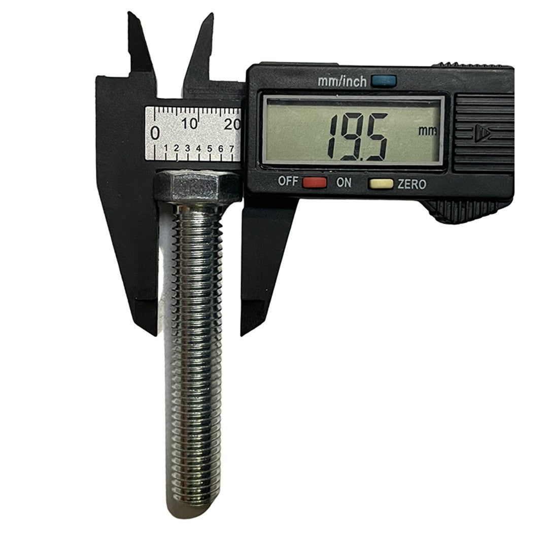 1367065-Genuine Replacement Hex Bolt M12x70 for Selected Hyundai Machines Width