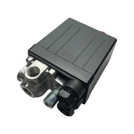 1116039 - replacement Pressure Switch for the Hyundai HY30100V 100 Litre Air Compressor OEM spare part black plastic housing