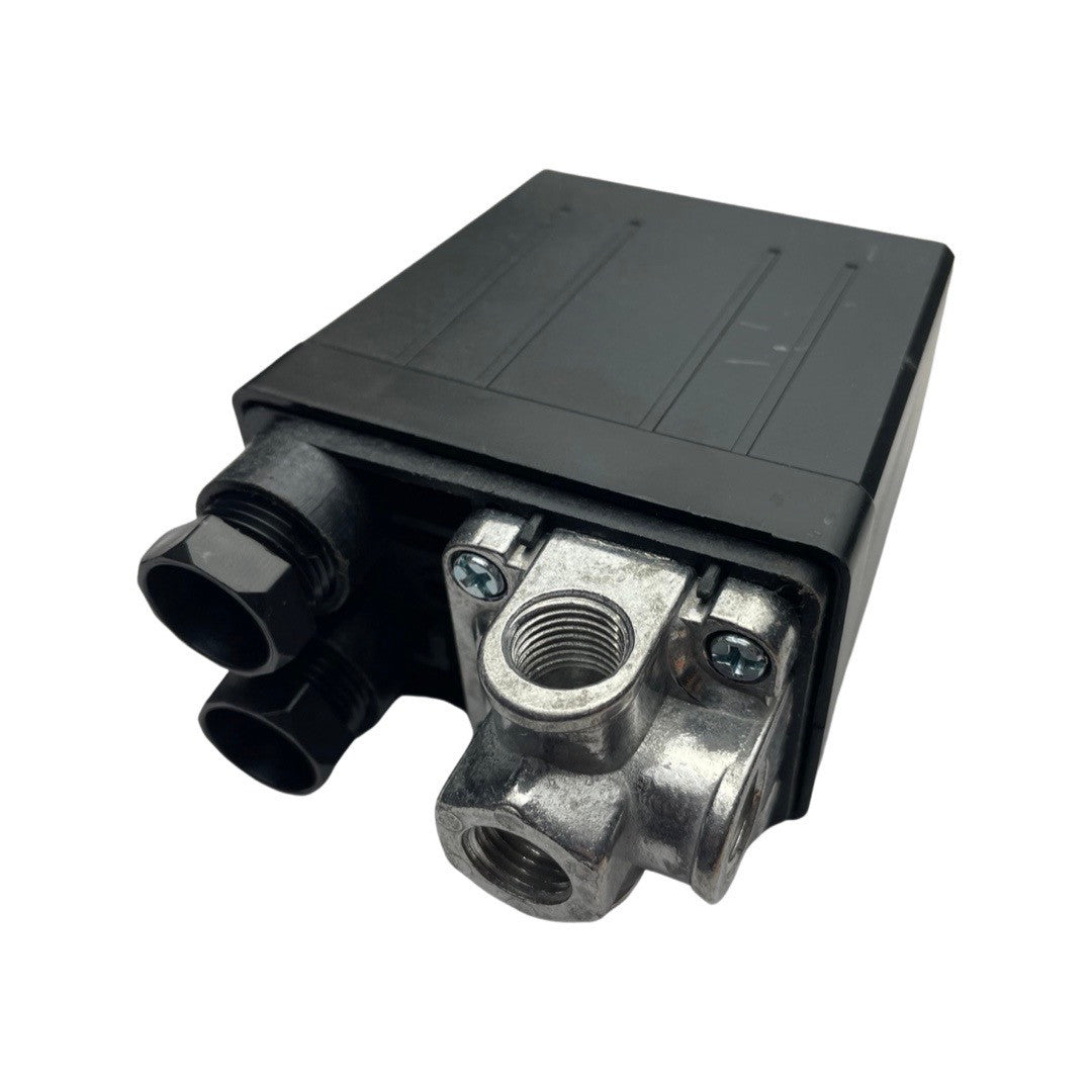 1121037 - replacement Pressure Switch for the Hyundai HY3200S 200 Litre Air Compressor OEM spare part black