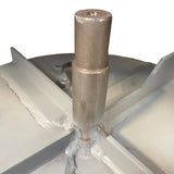 1093058-Genuine Replacement Bearing Seat Fixed Plate for a Selection of Hyundai Machines Shaft