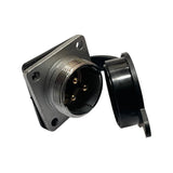 Three Pins connector with ATS panel
