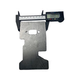 1154093 - Replacement Exhaust Assembly - for the Hyundai HYMT5200X Multi Tool OEM spare gasket side measured