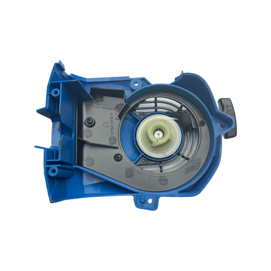 1328059 - replacement Recoil Start for the Hyundai HYHT2600X Petrol Hedge Trimmer OEM spare part nylon chordrecoil
