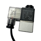1113029 - replacement Solenoid Valve For Hyundai HY5508 Air Compressor OEM spare part steel and plastic