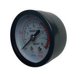 1119037 - replacement Line Pressure Gauge for the Hyundai HY3100P Air Compressor OEM spare part threaded