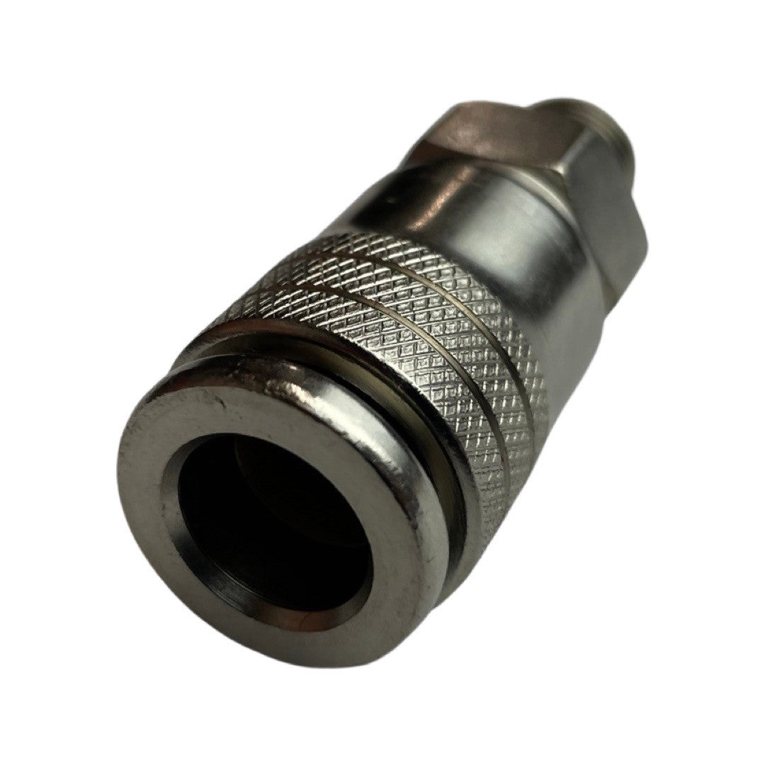 1114028 - replacement 3/8 inch Quick Release Coupler for the Hyundai HY7524 Air Compressor OEM spare part push fit