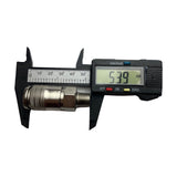 1114028 - replacement 3/8 inch Quick Release Coupler for the Hyundai HY7524 Air Compressor OEM spare part measurement
