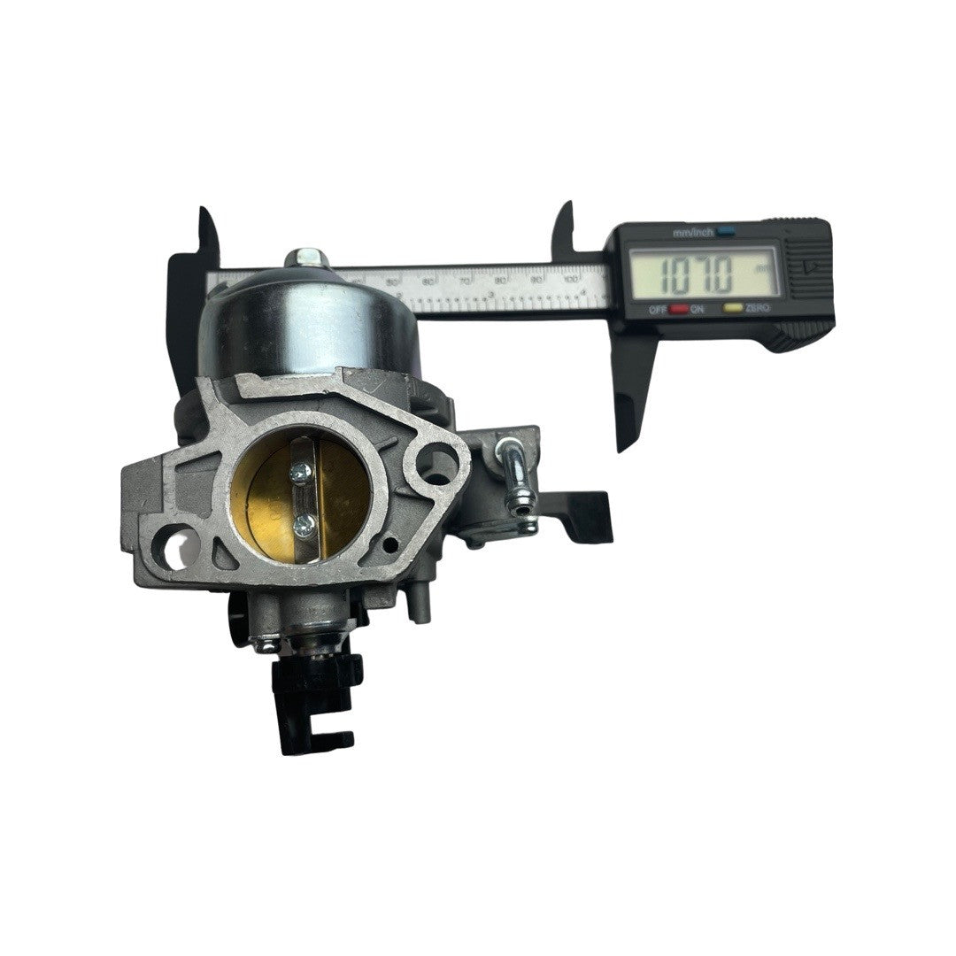 1100156 - replacement Carburettor Assembly for the Hyundai HYTR150 Petrol Trencher OEM measured width