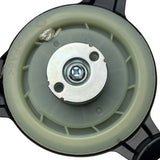 1249064 - replacement Recoil Start for the P1 P4100P Petrol Lawnmower OEM spare part recoil mechanism close up