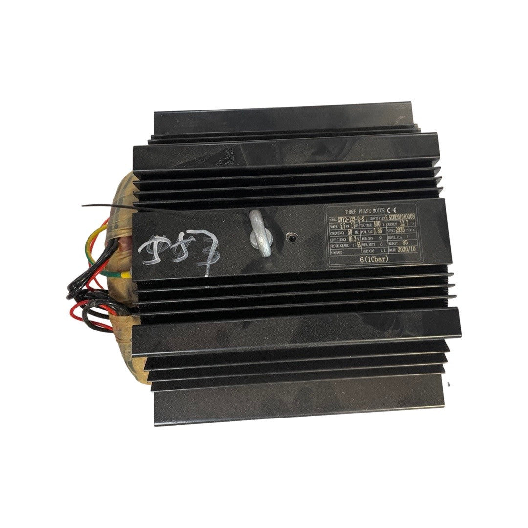 1263017 - replacement Electric Motor for the Hyundai HYSC75300 300L Screw Compressor & HYSC75350D 350L Screw Compressor OEM spare part black plastic