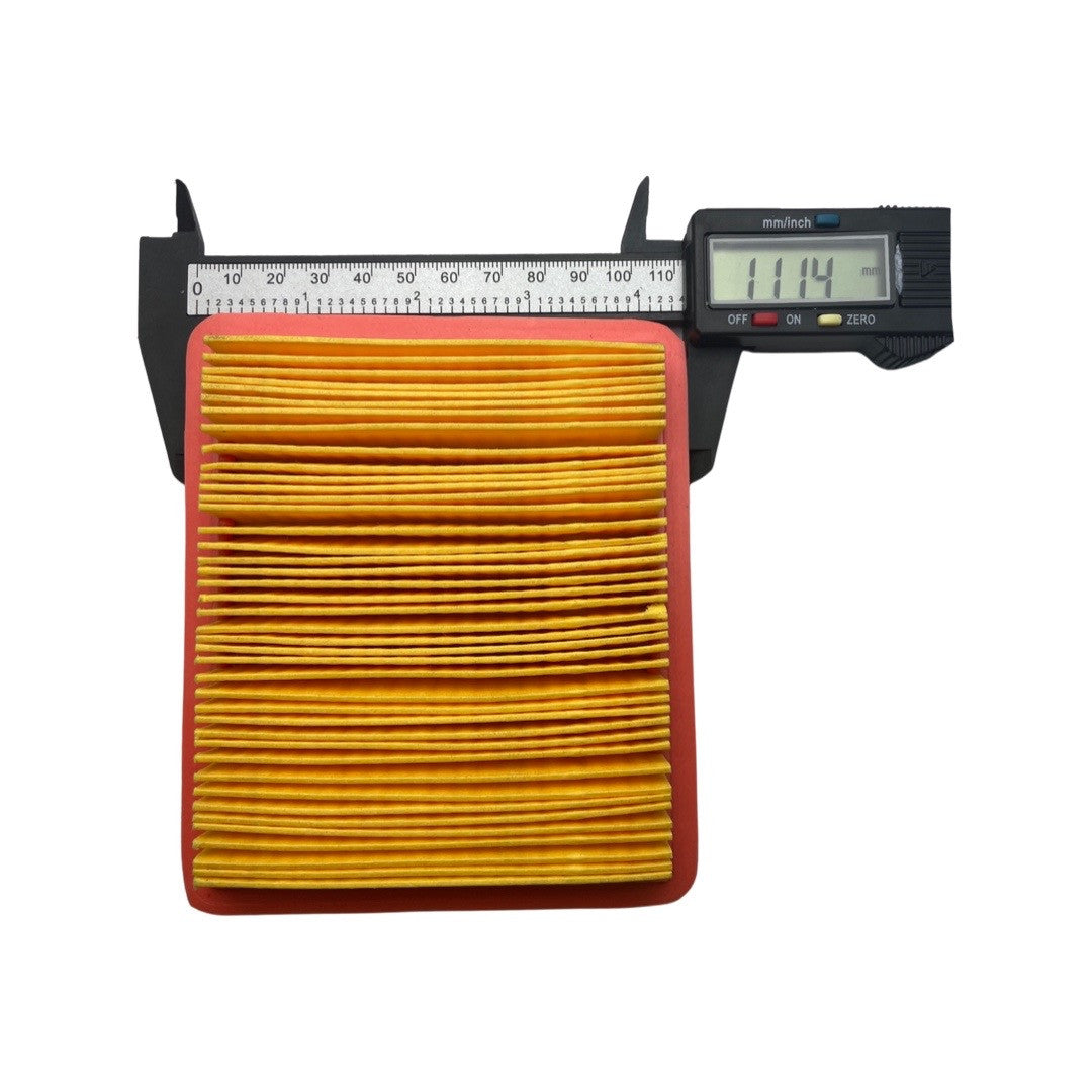 Air Filter Element1007012 - replacement Air Filter Element for the Hyundai HY3500RVi RV Petrol Leisure Generator HY8000Ei Portable Petrol Inverter Generator OEM spare part measured width