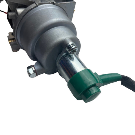 1009011 - replacement Carburettor Assembly for the Hyundai HY3500RVI Petrol Leisure Generator OEM spare part fuel solenoid