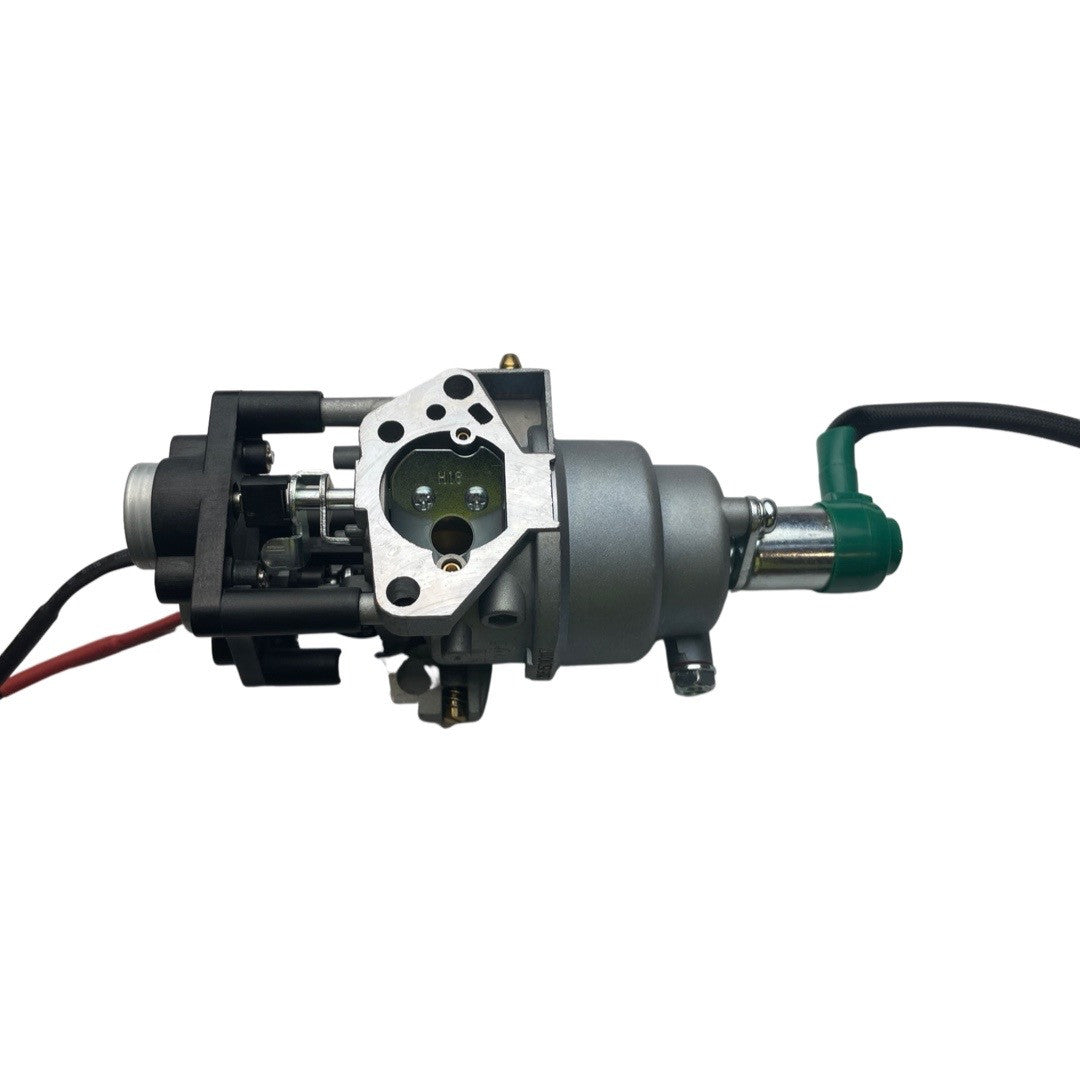 1009011 - replacement Carburettor Assembly for the Hyundai HY3500RVI Petrol Leisure Generator OEM spare part stepper