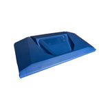 1355021 - replacement Collection Bag Cover for the Hyundai HYSW1600E Artificial Grass Sweeper OEM spare part blue plastic