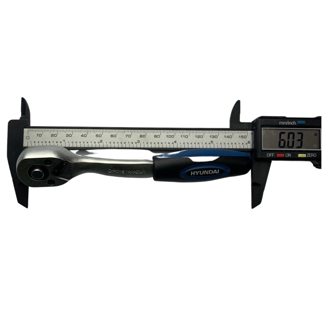 1/4" single ratchet handle 72t for 10
