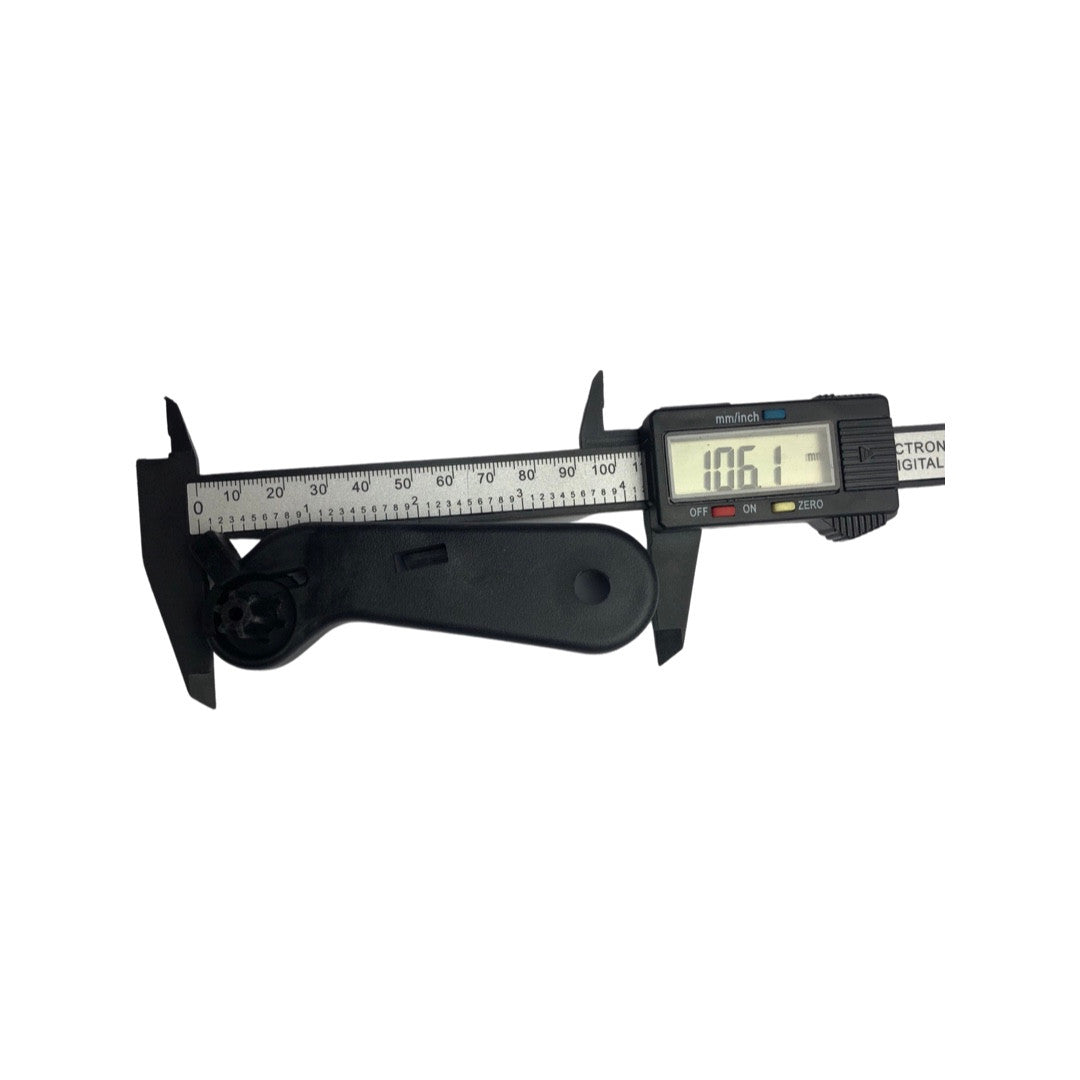 1286049 - Genuine Replacement Left Bracket for Roller for Selected Hyundai Machines Length
