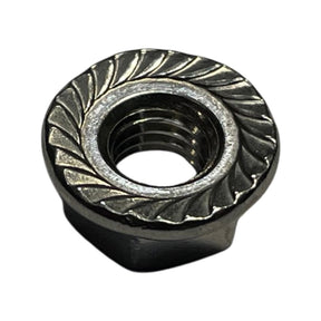 Genuine Replacement 1257145 - M8X1.25Hexagon Nuts With Flange Front View