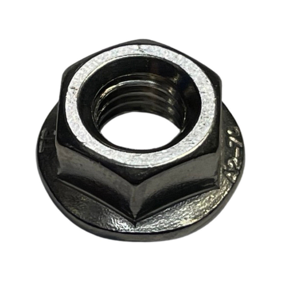 Genuine Replacement 1257145 - M8X1.25Hexagon Nuts With Flange Rear View