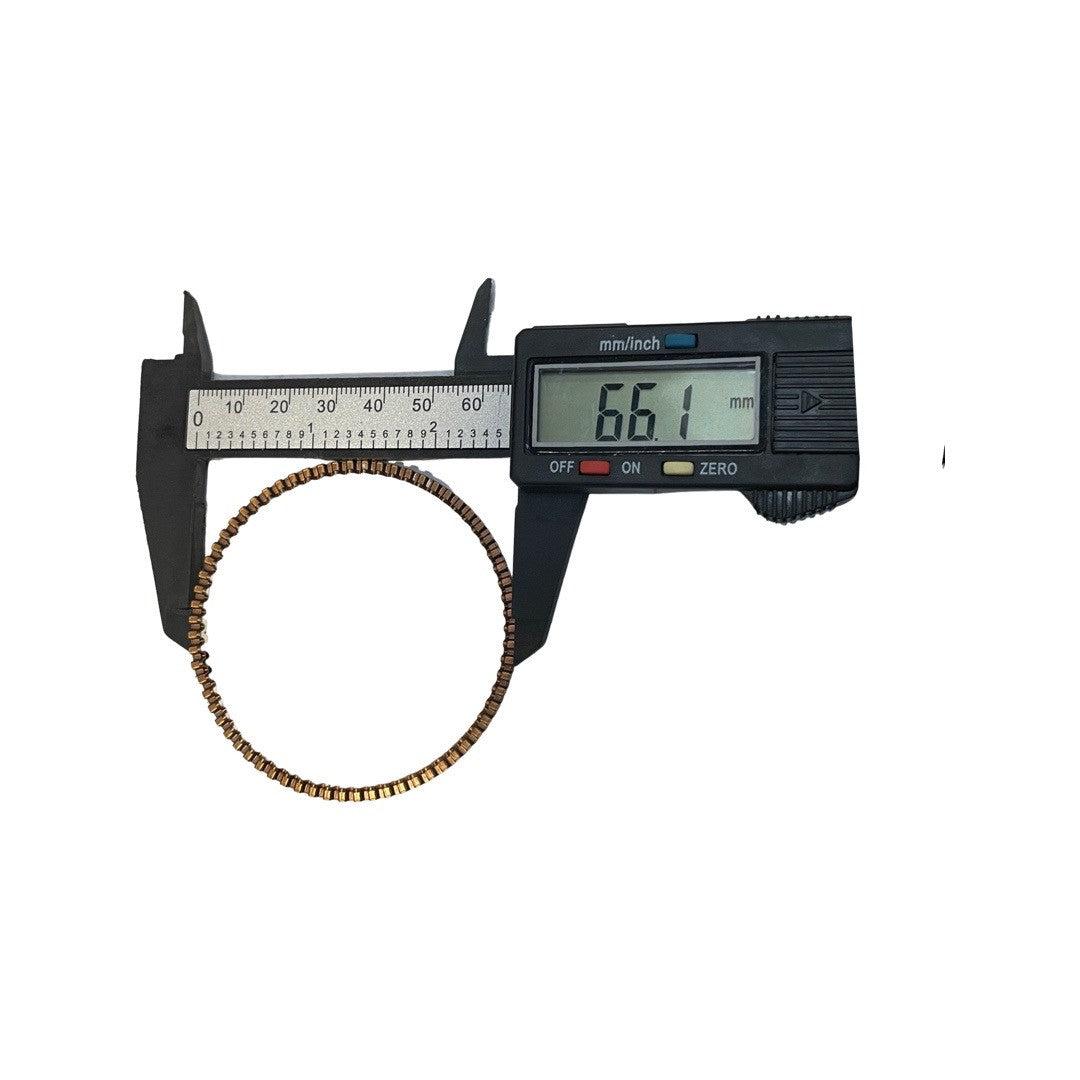 1090055-Genuine Replacement Piston Ring Set for Selected Hyundai Machines Scraper Width