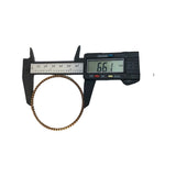 1090055-Genuine Replacement Piston Ring Set for Selected Hyundai Machines Scraper Width