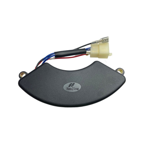 1019025 - replacement Automatic Voltage Regulator for the Hyundai HY10000LEK-2 Open Frame Generator OEM spare part electrical black plastic