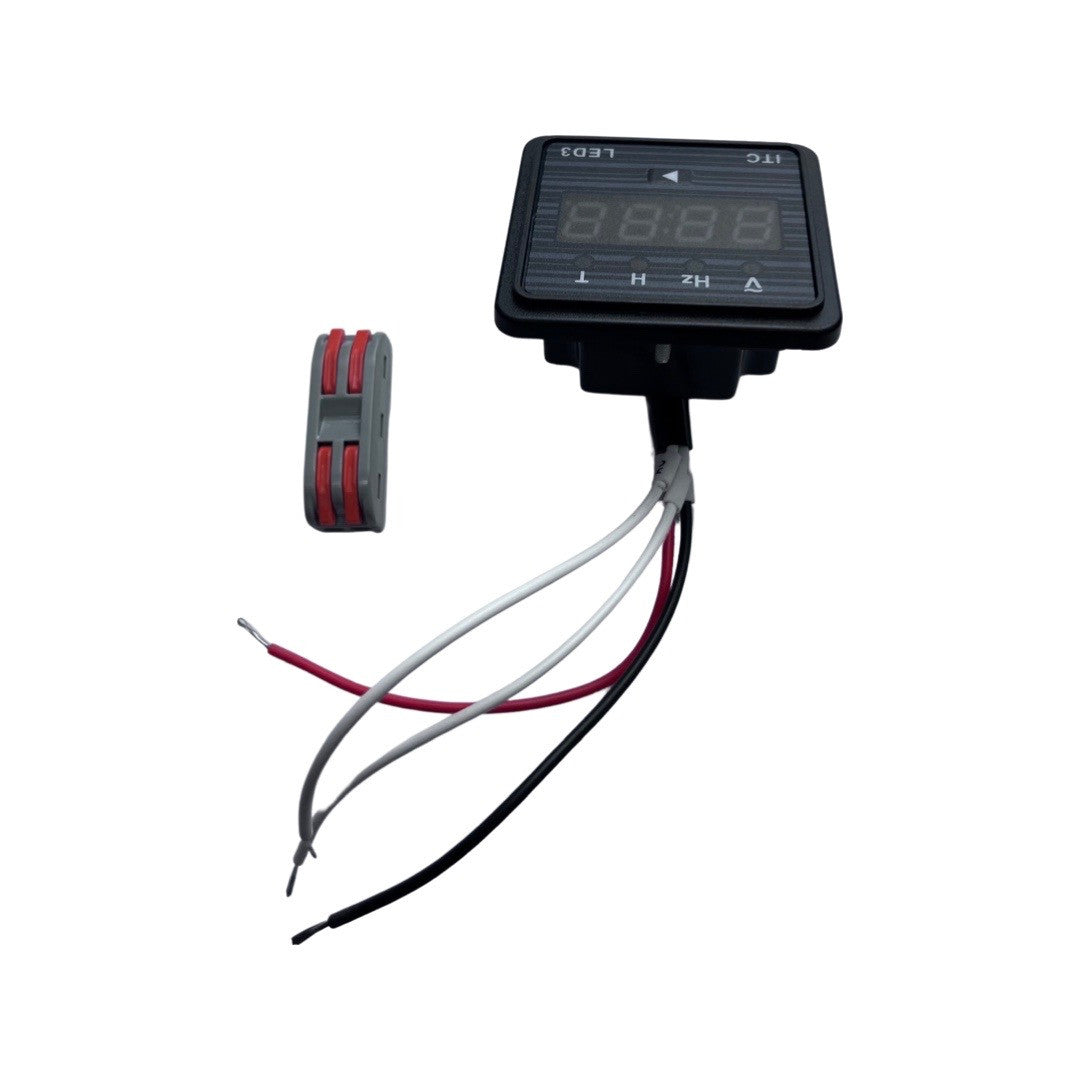 1022293 - replacement LED Display for the Hyundai DHY6000SE 5.2kW/6.5kVA Diesel Generator OEM spare part electrical connectors