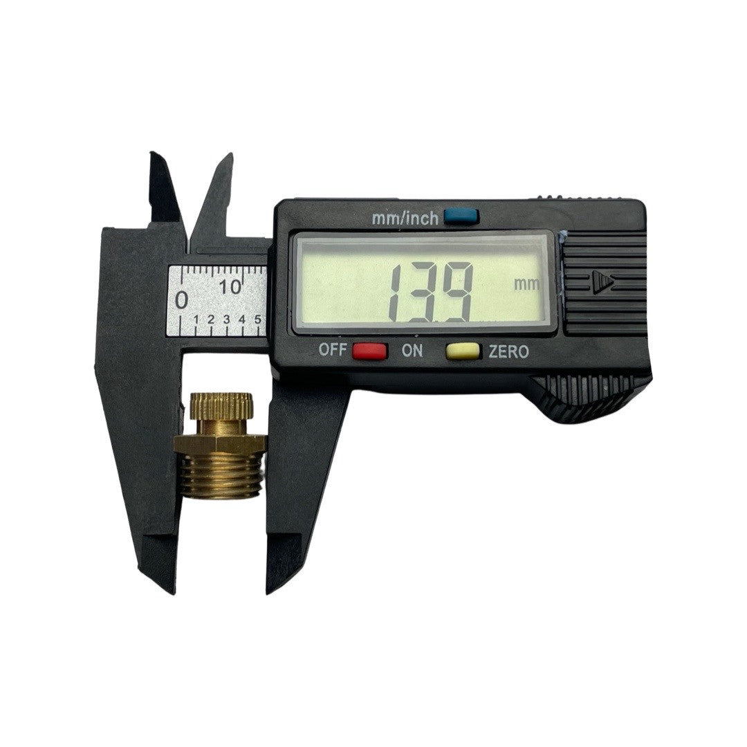 1114037-Genuine Replacement Drain Valve for Selected Hyundai Machines Width