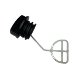 1257149 - replacement Fuel Tank Cap for the P1 P6220C Petrol Chainsaw OEM spare part black plastic screw fit plastic