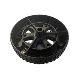 1357023 - replacement 7" Wheel For Hyundai HYCH2400E Garden shredder OEM spare part spoked wheel rear