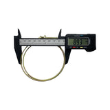 1084084 - replacement Double Wire Hose Clip for the Hyundai DHYT80E Diesel Trash Water Pump OEM spare part brass