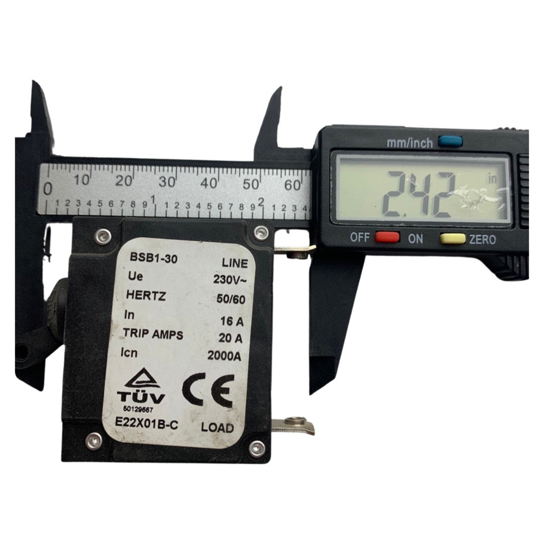 1310675-Genuine Replacement Trip Switch In-16 amps Trip-20 amps for Trip Switch - In-16 amps Trip-20 amps