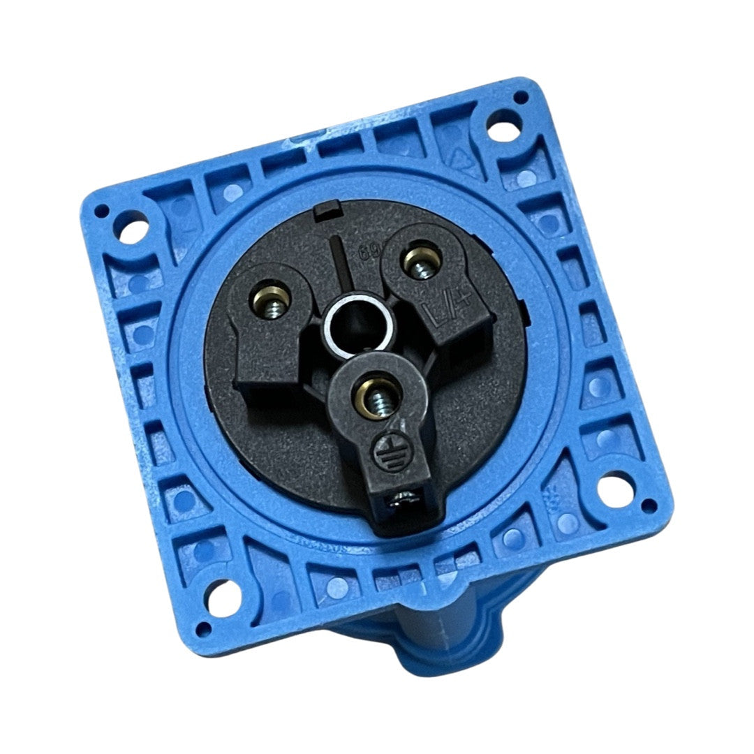 1414110 - Genuine Replacement European Industrial Three-Hole Socket