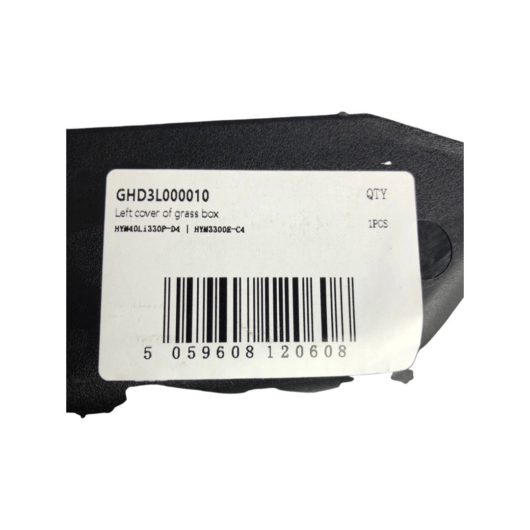 1285033 - Genuine Replacement Left Cover of Grass Box for Selected Hyundai Machines Label