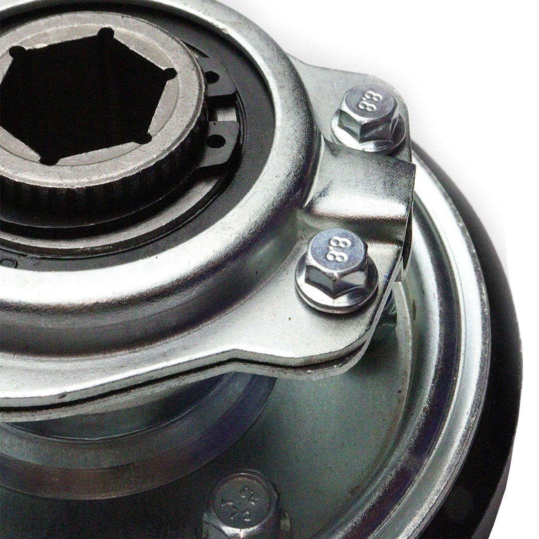 1102168 - Genuine Replacement Friction Wheel for Selected Hyundai Machines Zoomed